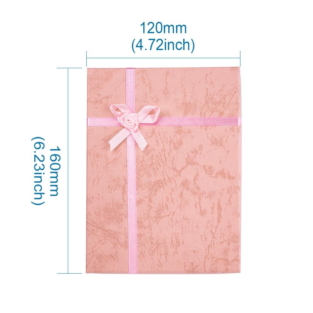 12pcs Cardboard Jewelry Set Gift Box Ring Necklace Bracelets Earring Gift Packaging Boxes With Sponge Inside Rectangle - Image 13