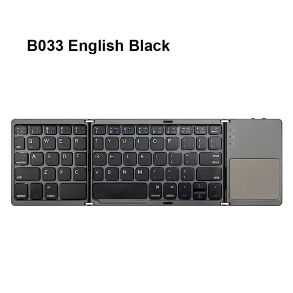 AVATTO B033 Mini folding keyboard Bluetooth Foldable Wireless Keypad with Touchpad for Windows,Android,ios Tablet ipad Phone - Image 8
