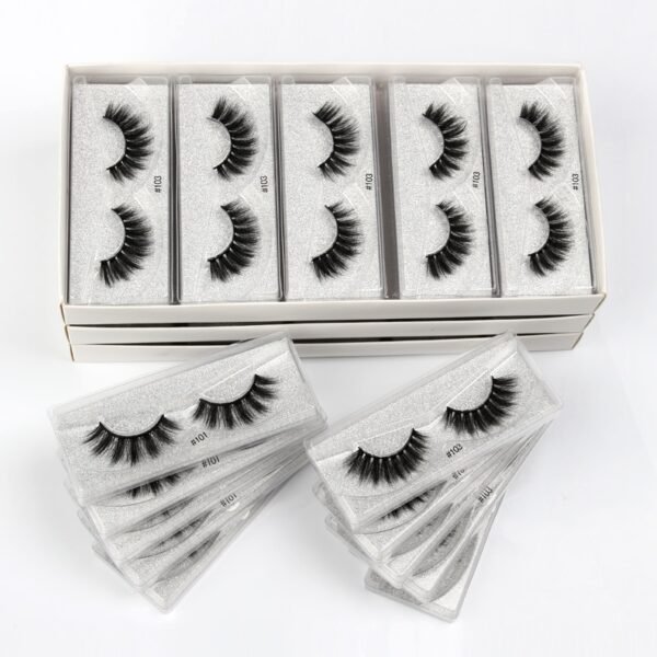 Wholesale Eyelashes 20/30/50/100 pcs 3d Mink Lashes Natural Mink Eyelashes Wholesale False Eyelashes Makeup False Lashes In Bulk - Image 3