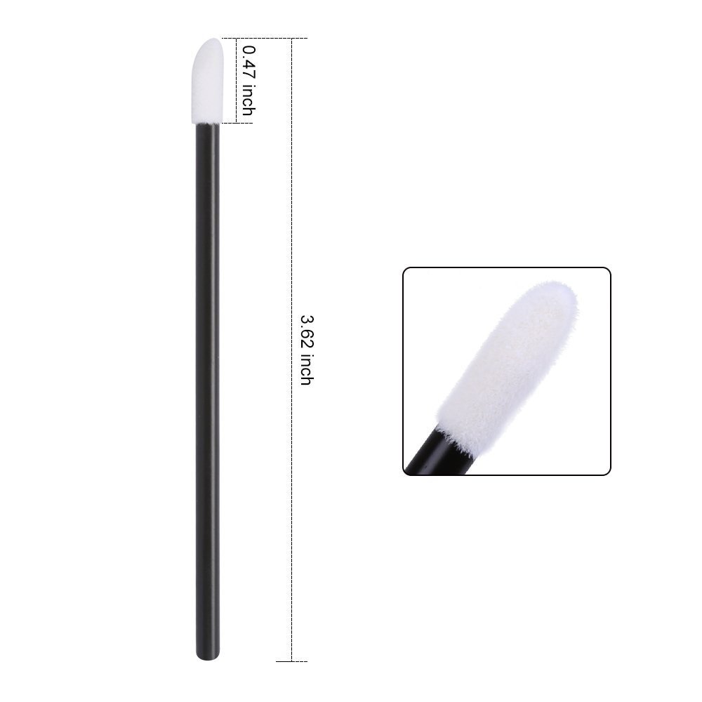 1000pcs Disposable Lip Brush Wholesale Lipstick Gloss Wands Applicator Best Make Up Brush Accessories Multicolors Beauty Tools (Multicolor) - Image 3