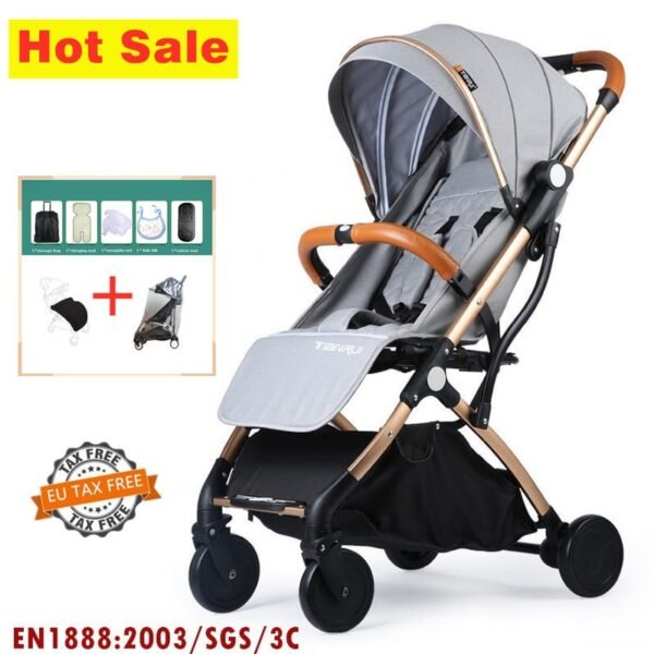 Light Travel  Baby Stroller Portable Infant Trolley Prams Newborn B B Cart Girl Boy 0~4 Years Old Carry On Plane Fast Shipping