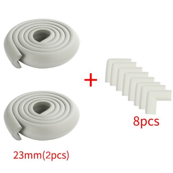 4M+8pcs Baby Safety Proofing Edge Corner Guards Desk Table Corner Protector Children Protection Furniture Bumper Corner Cushion - Image 13