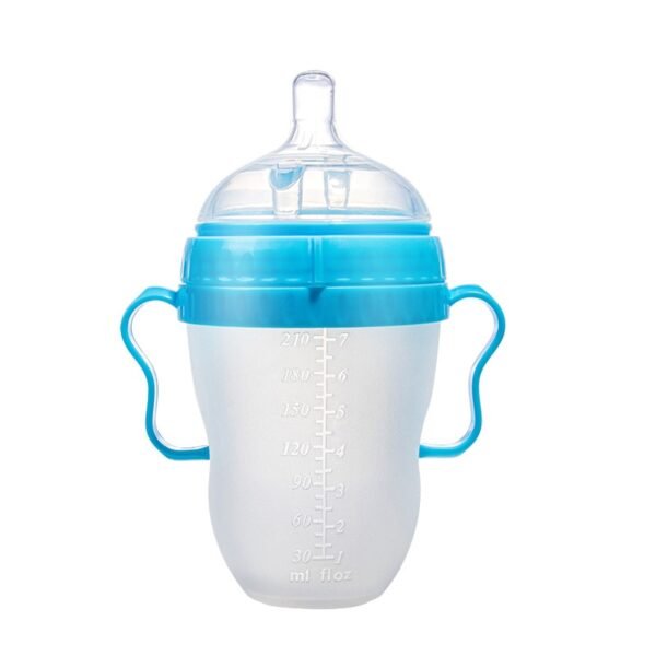 Silicone Baby Bottle Baby Milk Silicone Feeding Bottle Kids Drink Water Bottle Children Bottle - Image 8