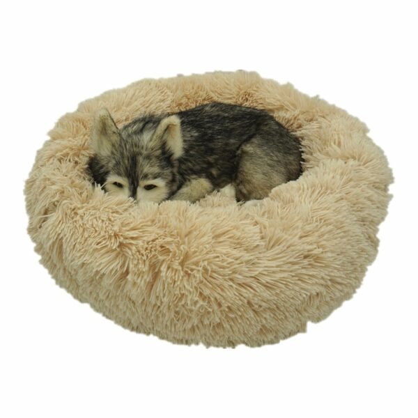 Round Dog Bed Long Plush Pet Cat Bed For Large Medium Pets Puppys Small Dog Beds For Dogs House Overseas Warehouse  Dropshipping - Image 9