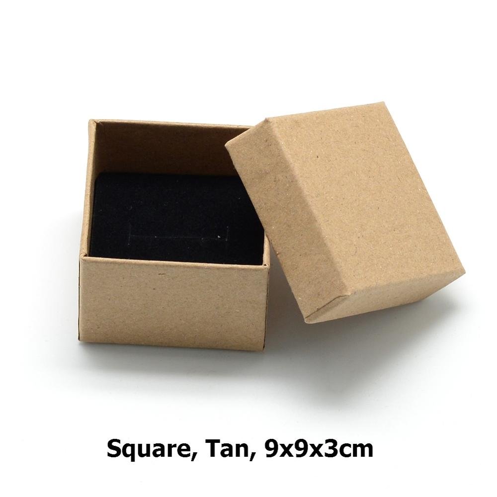12pcs Cardboard Jewelry Set Gift Box Ring Necklace Bracelets Earring Gift Packaging Boxes With Sponge Inside Rectangle - Image 39