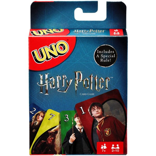Mattel Games UNO Harry Potter Family Funny Entertainment Board Game Fun  Playing Cards Gift Box Uno Card Game - Image 8