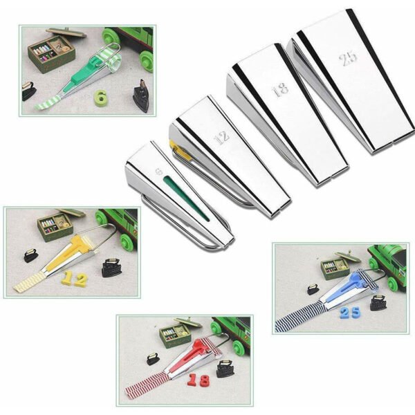 Multifunction Sewing Bias Tape Maker Set DIY Patchwork Quilting Tool Household Machine Binding Sewing Supplies Accessories (as show) - Image 5