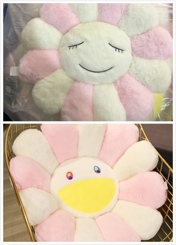 1pc super big Plush Sun Flowers Pillow Soft Toy Stuffed Toy Plush Mats Meditation Cushion Floor Cushions for Kids - Image 12
