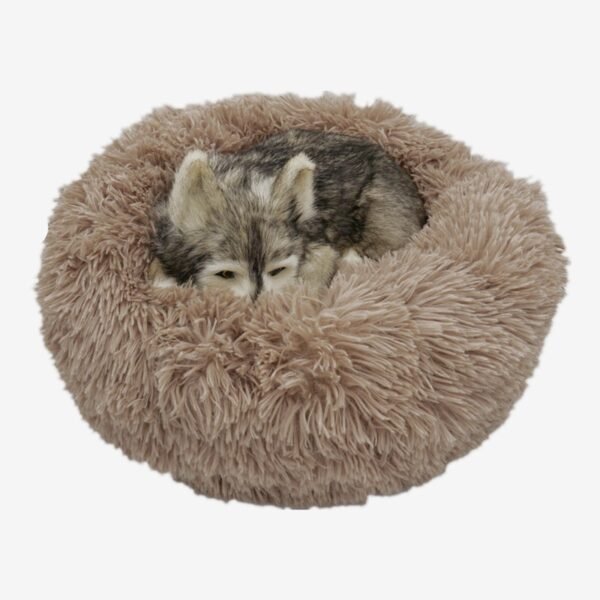 Round Dog Bed Long Plush Pet Cat Bed For Large Medium Pets Puppys Small Dog Beds For Dogs House Overseas Warehouse  Dropshipping - Image 3