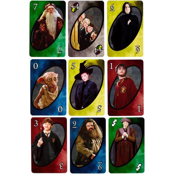 Mattel Games UNO Harry Potter Family Funny Entertainment Board Game Fun  Playing Cards Gift Box Uno Card Game - Image 2