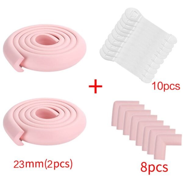 4M+8pcs Baby Safety Proofing Edge Corner Guards Desk Table Corner Protector Children Protection Furniture Bumper Corner Cushion - Image 15