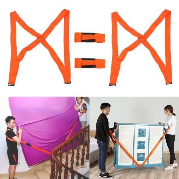 Carrying Rope 4pcs/set Furniture Transport Belt For Home Move House Cleaning Easier Mover Moving Strap Shoulder Straps - Image 2