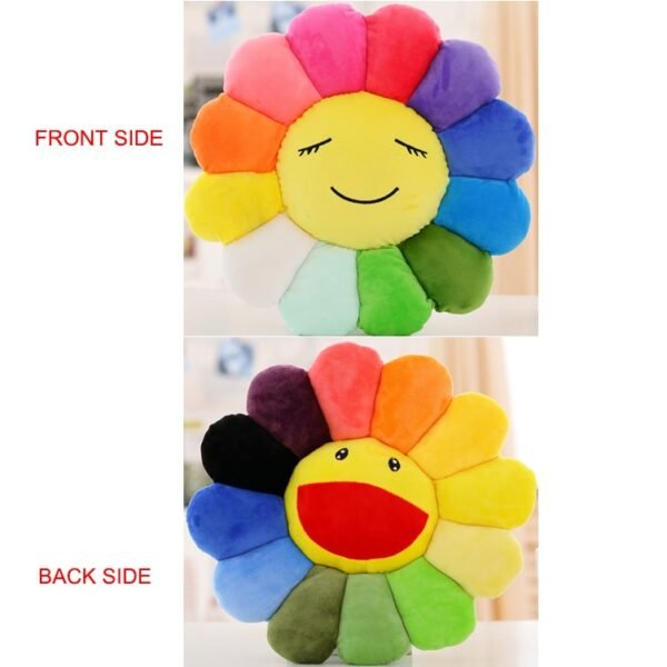 1pc super big Plush Sun Flowers Pillow Soft Toy Stuffed Toy Plush Mats Meditation Cushion Floor Cushions for Kids - Image 14