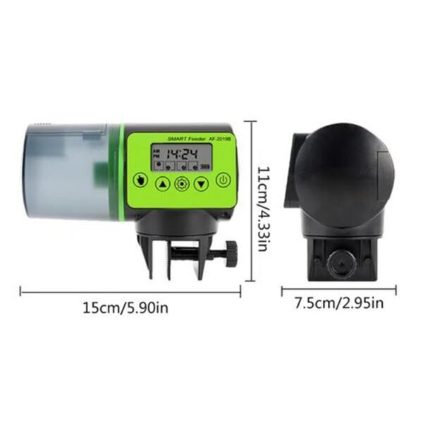 200ML Smart Automatic Fish Feeder Aquarium Fish Tank Accessories Auto Feeding Fish Feeder Dispenser - Image 6