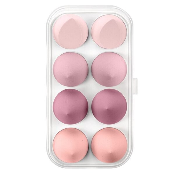 8PCS Face Makeup Puff Sponge Set Beauty Foundation Powder Blush Blender Makeup Accessories Tools Cosmetic Blending Sponges - Image 6