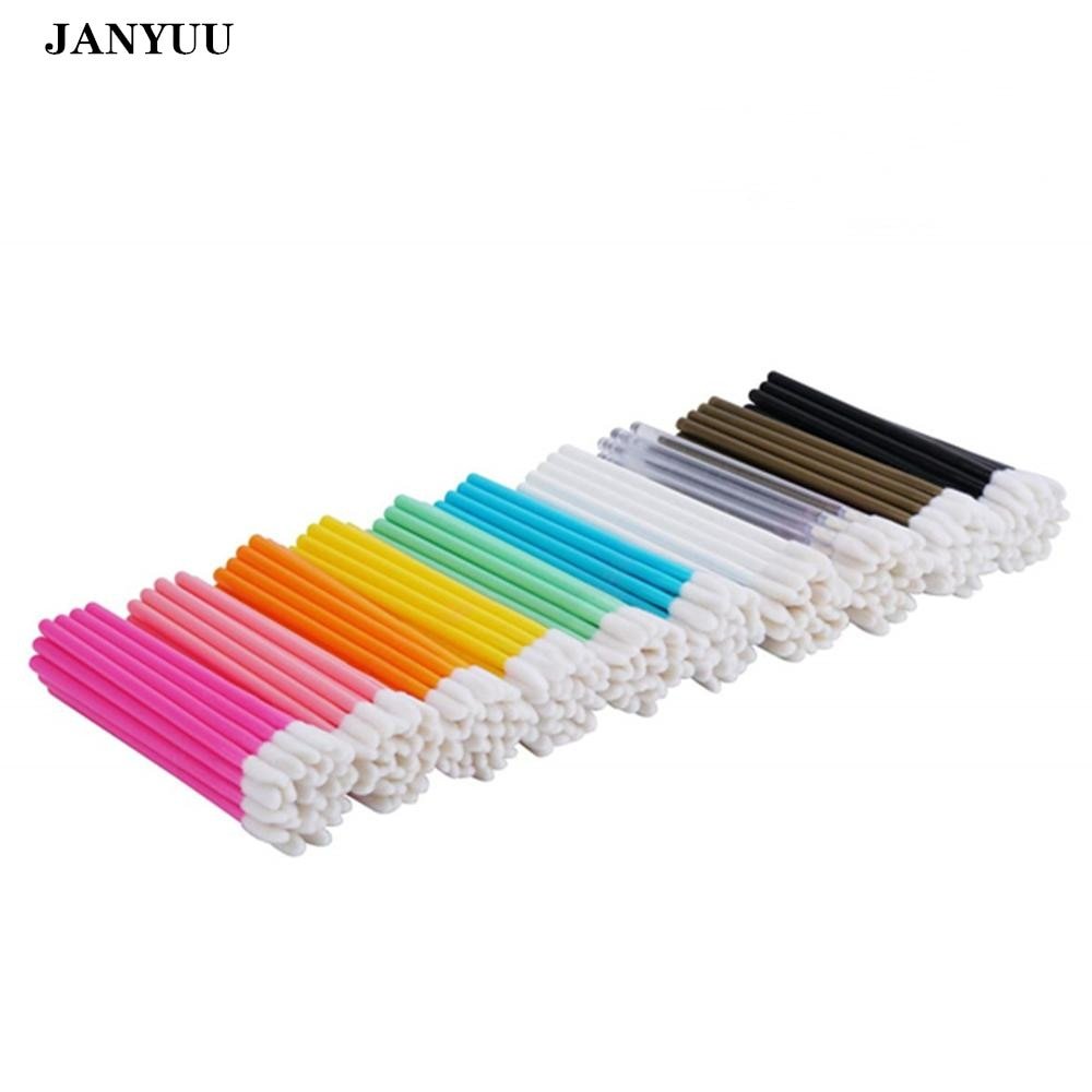 1000pcs Disposable Lip Brush Wholesale Lipstick Gloss Wands Applicator Best Make Up Brush Accessories Multicolors Beauty Tools (Multicolor)