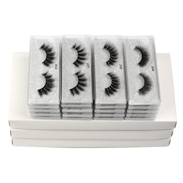 Wholesale Eyelashes 20/30/50/100 pcs 3d Mink Lashes Natural Mink Eyelashes Wholesale False Eyelashes Makeup False Lashes In Bulk - Image 4