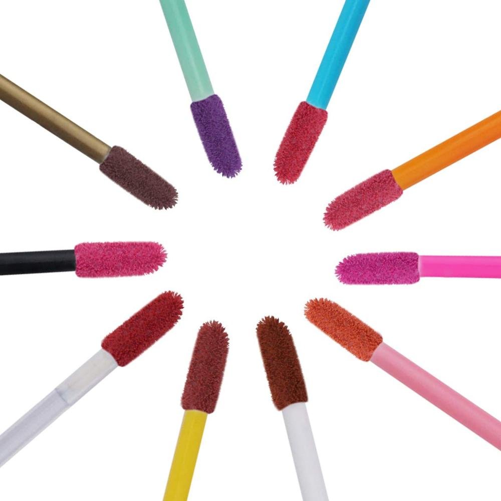 1000pcs Disposable Lip Brush Wholesale Lipstick Gloss Wands Applicator Best Make Up Brush Accessories Multicolors Beauty Tools (Multicolor) - Image 4