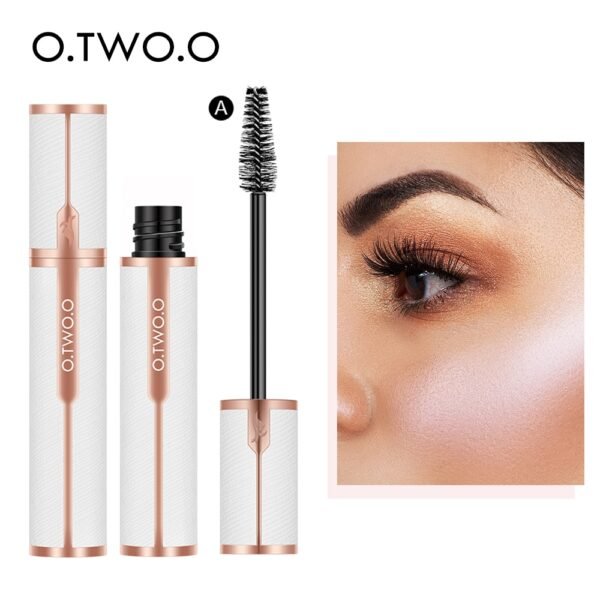 O.TWO.O Mascara Waterproof 4D Silk Fiber Curling Volume Lashes Thick Lengthening  Nourish Eyelash Extension High Quality Makeup - Image 7