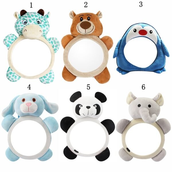New Cute Baby Rear Facing Mirrors Adjustable Car Baby Mirror Safety Car Back Seat View Mirror for Kids Child Toddler - Image 2