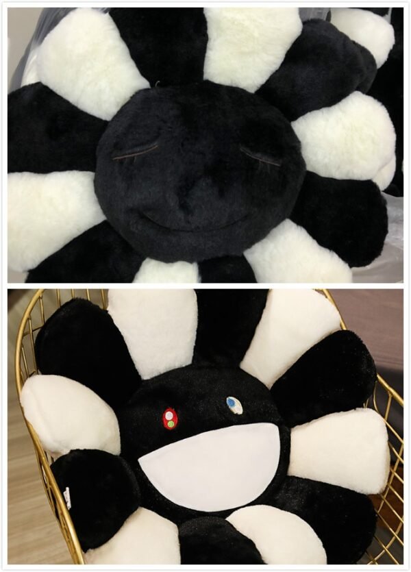 1pc super big Plush Sun Flowers Pillow Soft Toy Stuffed Toy Plush Mats Meditation Cushion Floor Cushions for Kids - Image 8